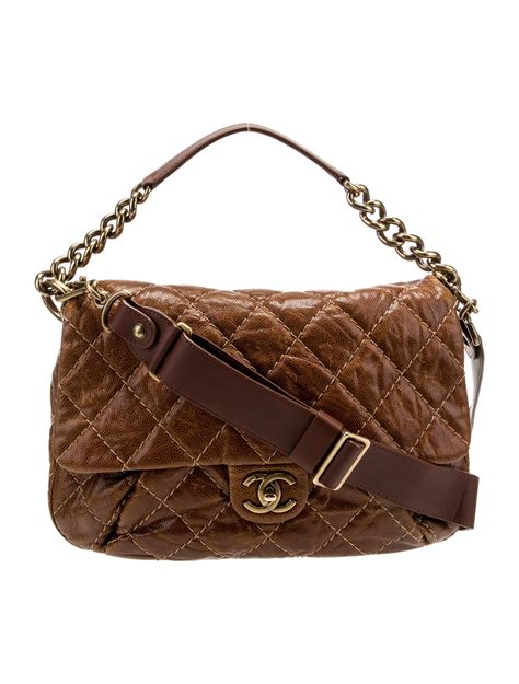 chanel coco pleats brown|Chanel Coco Pleats Medium Messenger Bag .